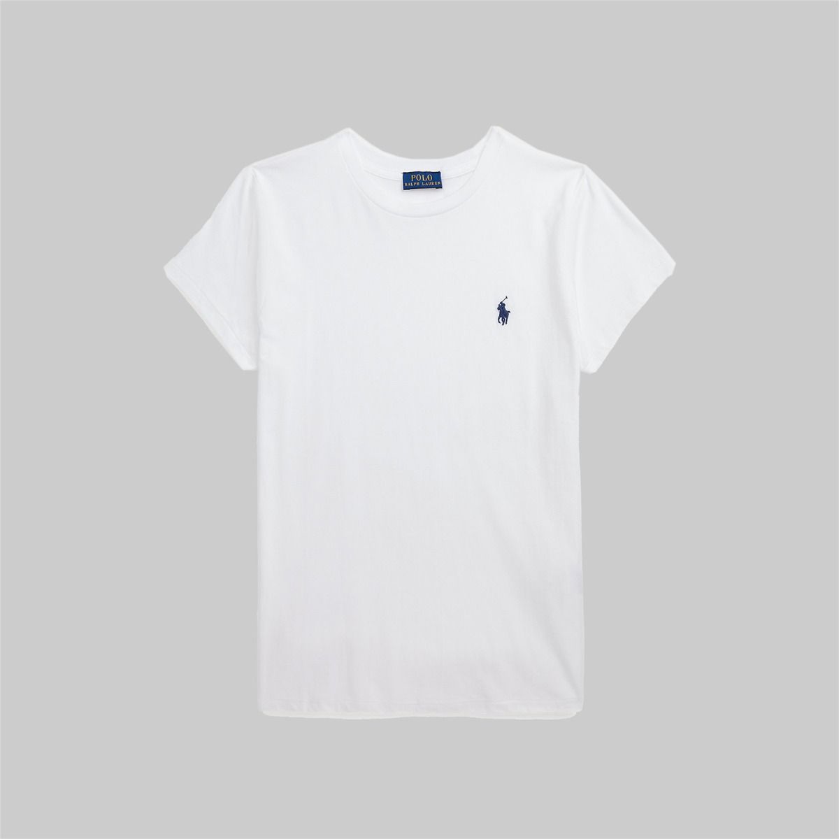 Ralph Lauren Cotton Jersey Crewneck T-Shirt | White