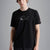 Paul & Shark T-shirt in Cotton with Shark Application and Writing | Black