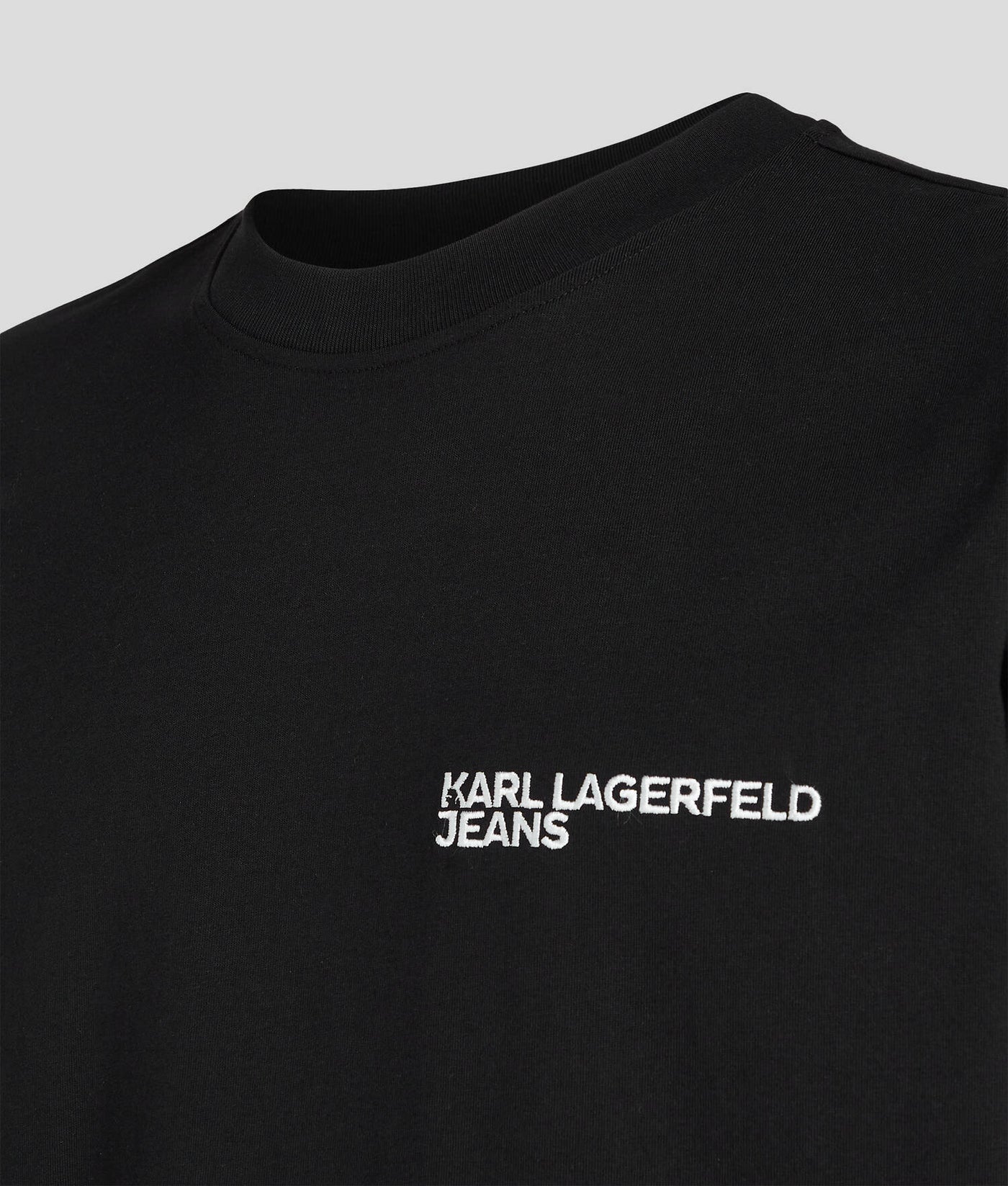 Karl Lagerfeld Logo Slim Fit T-shirt | Black