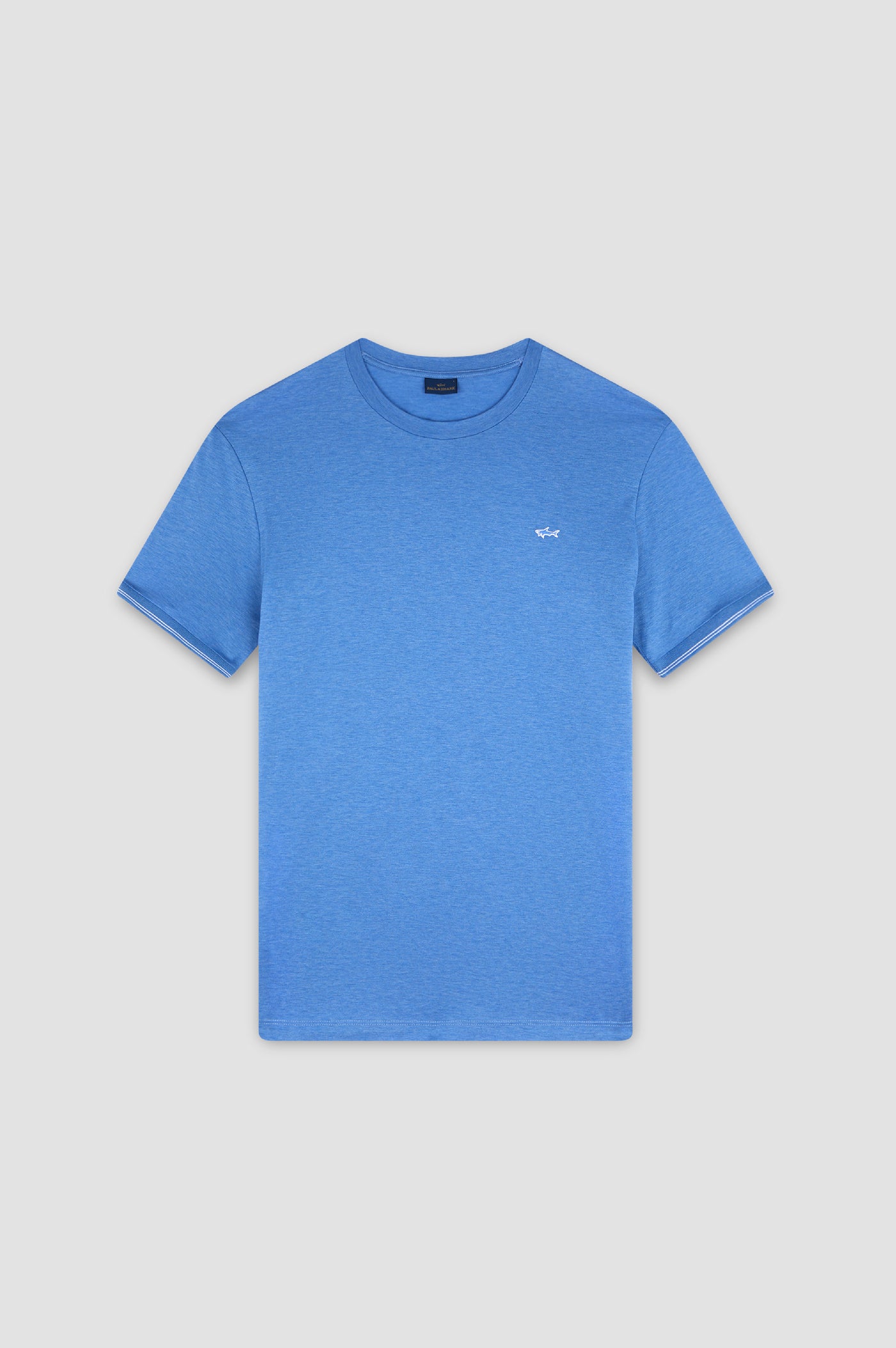 Paul & Shark Double Mercerised Jersey Cotton T-shirt | Blue