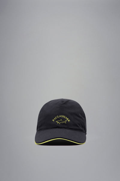 Paul & Shark Logo Print Baseball Cap | Navy