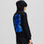 Karl Lagerfeld Print Regular Fit Hoodie | Black