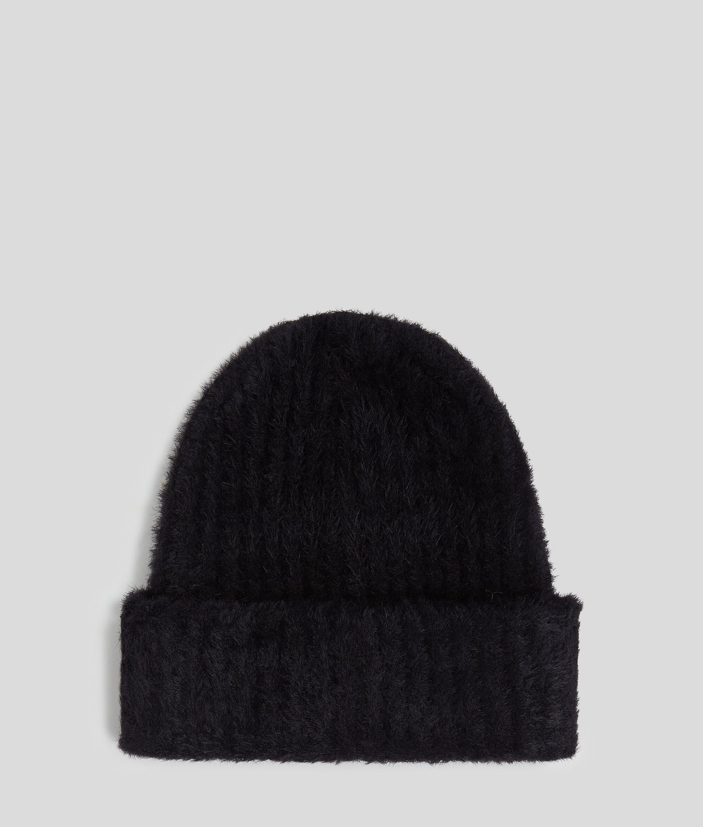 Karl Lagerfeld Fluffy Women's Beanie | Black