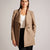 Ted Baker Rosess Wool Wrap Short Coat | Camel