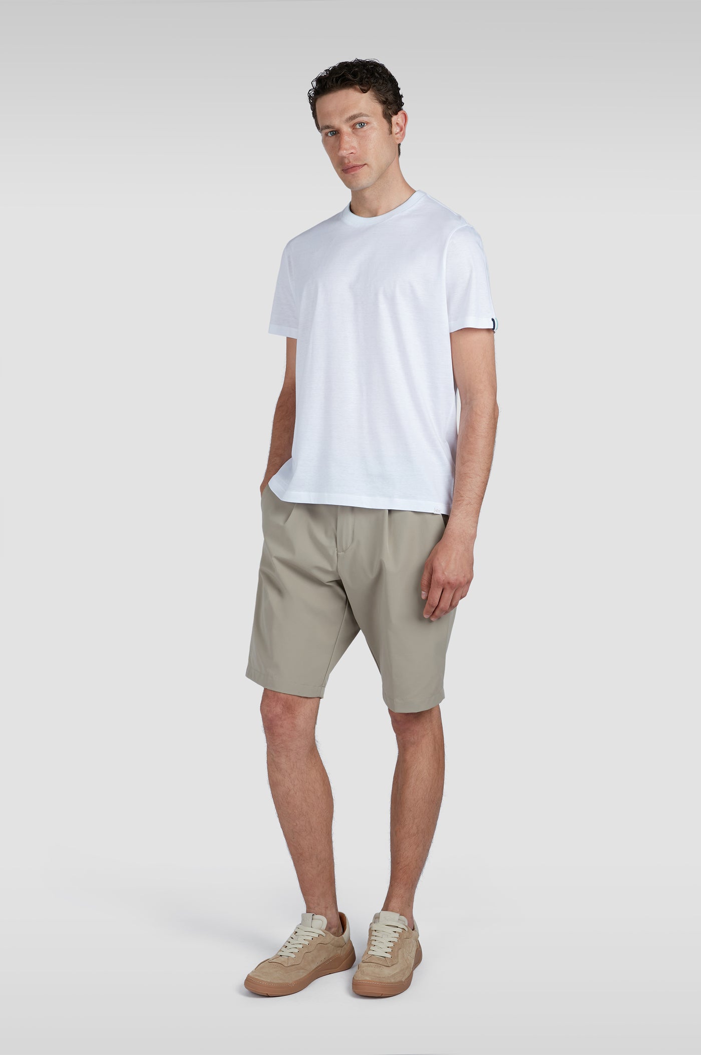 Paul & Shark XSoft Cotton Lyocell T-shirt | White