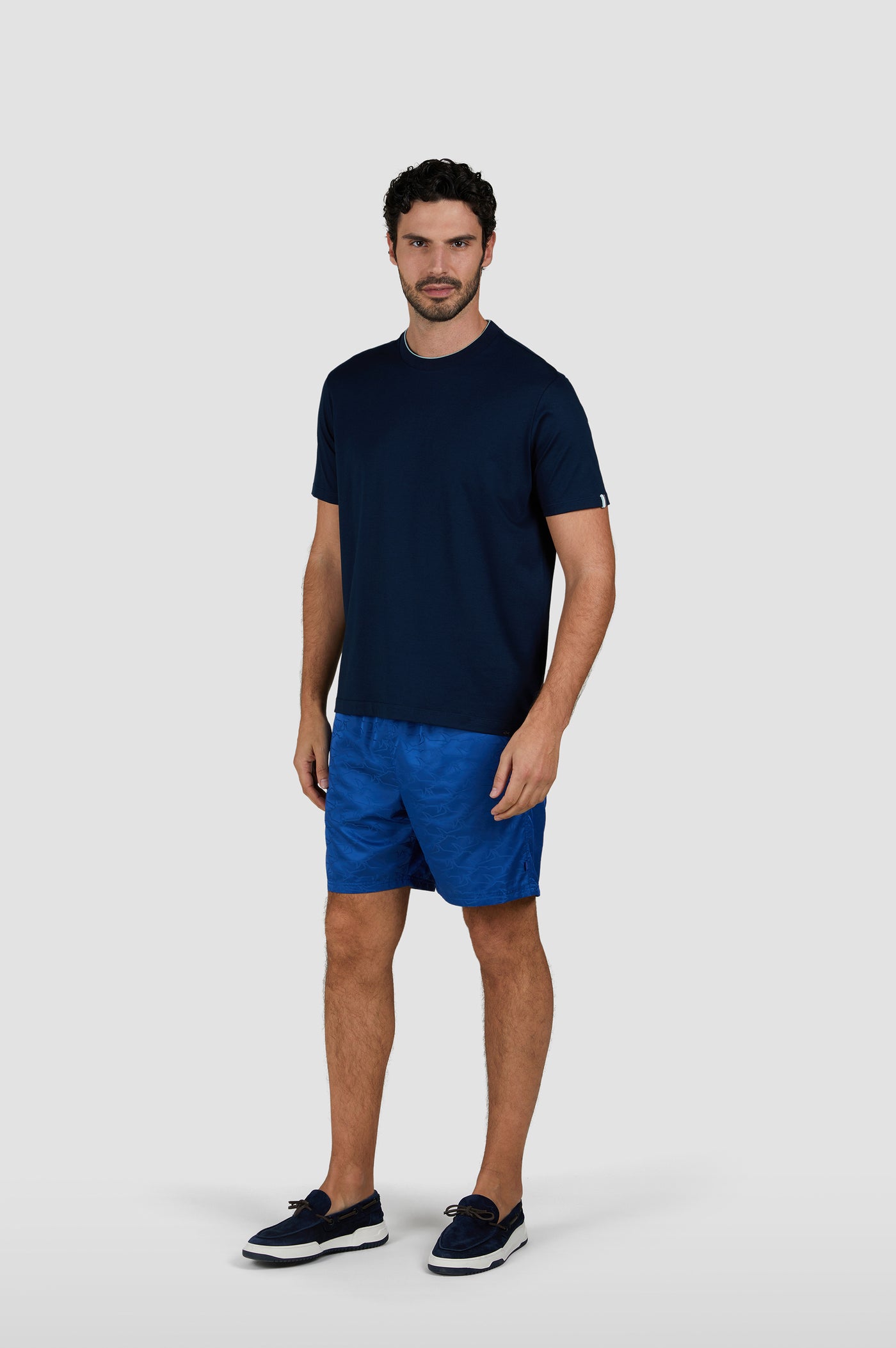 Paul & Shark XSoft Cotton Lyocell T-shirt | Navy