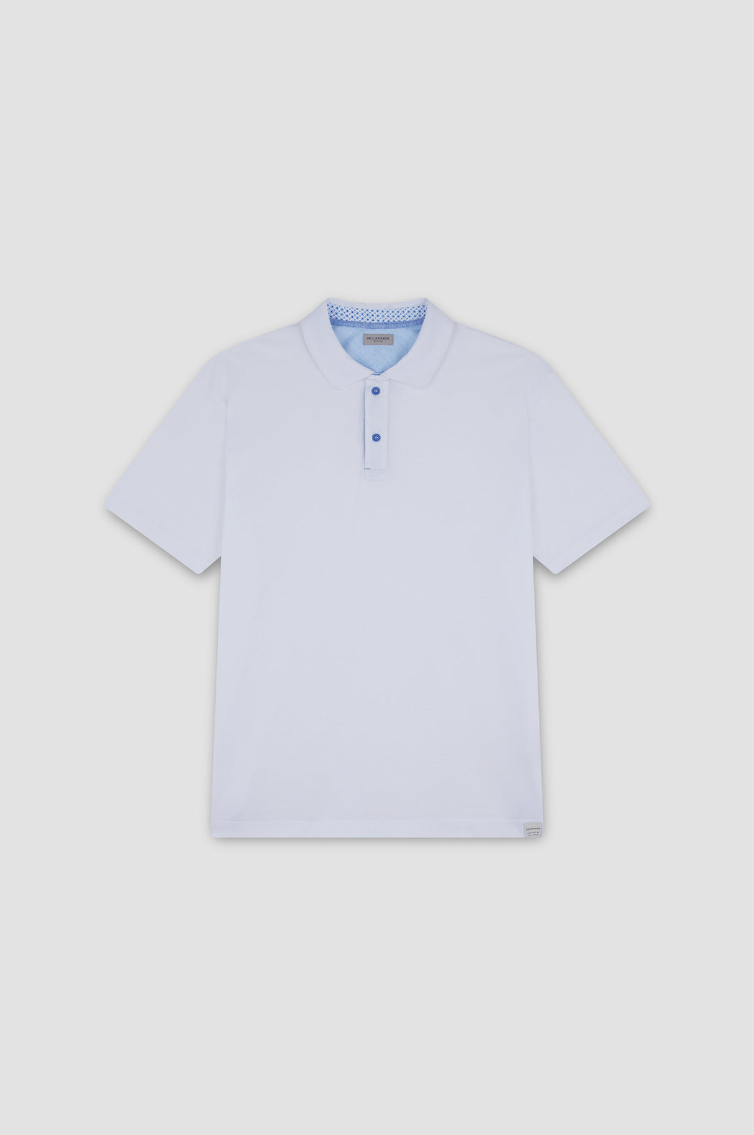 Paul & Shark Riviera Linen Details XSoft Cotton Polo Shirt | White