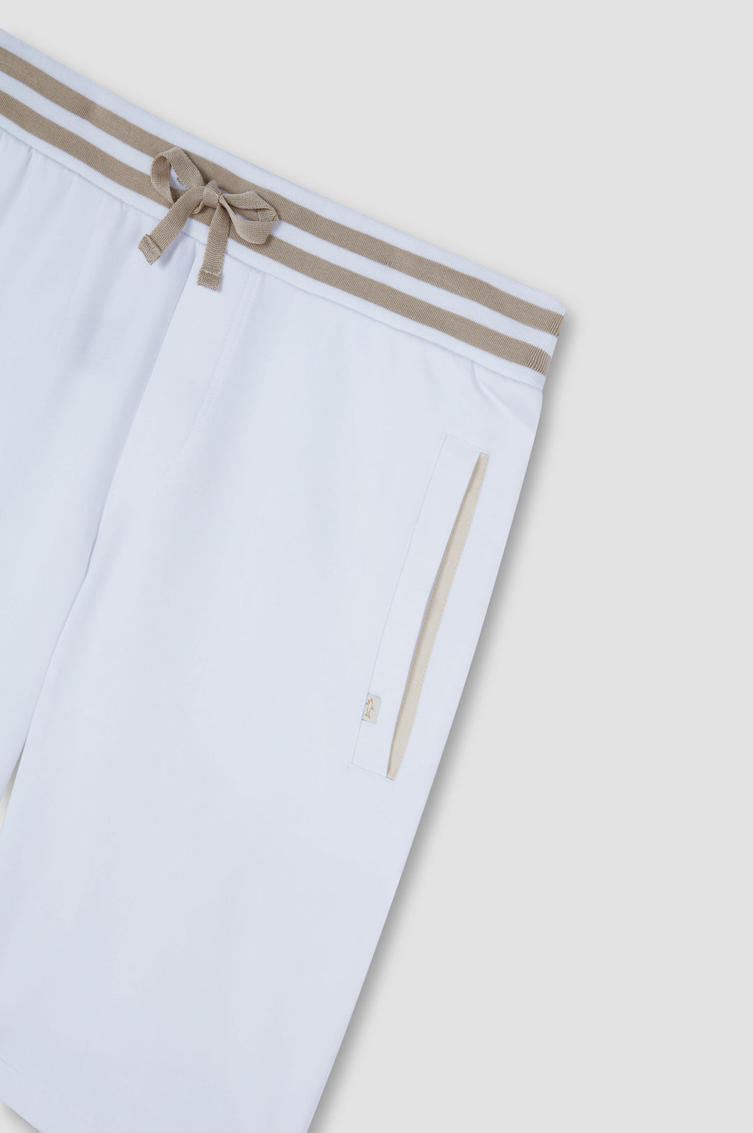 Paul & Shark XSoft Fleece Cotton Shorts | White