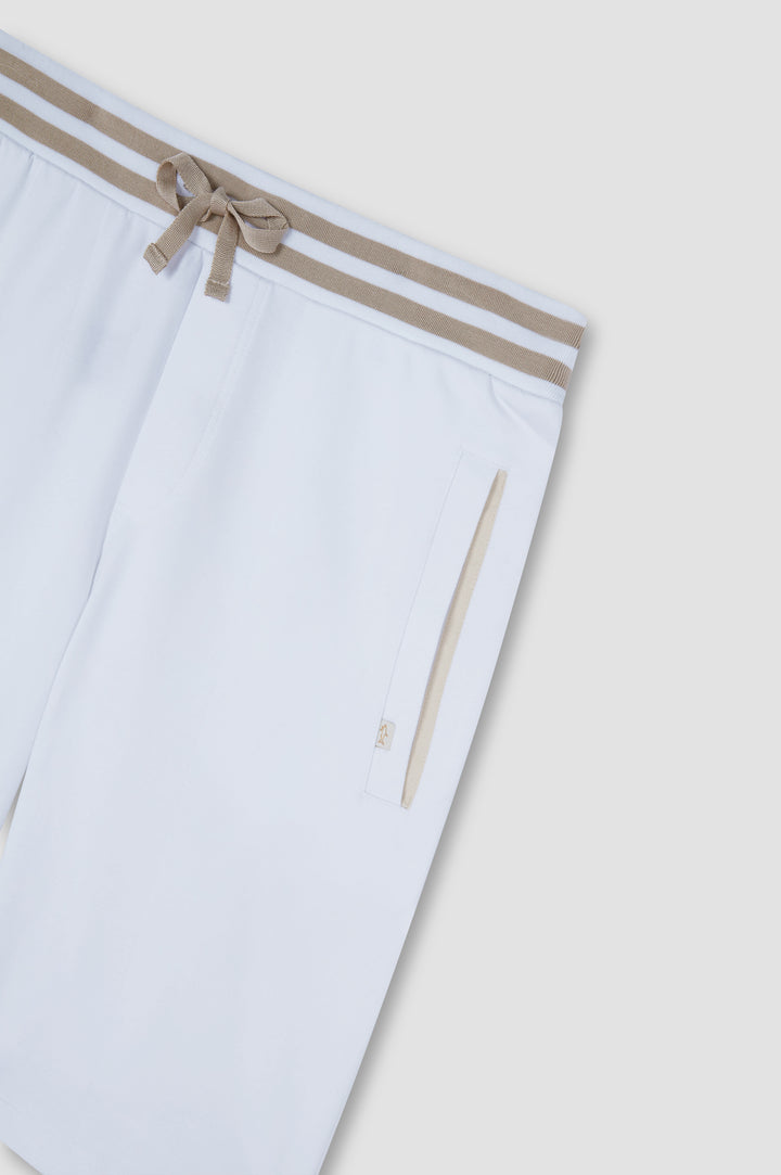 Paul & Shark XSoft Fleece Cotton Shorts | White