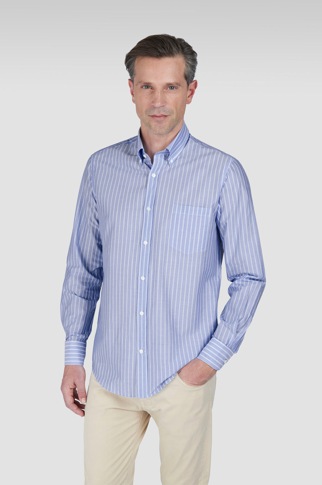 Paul & Shark Cotton Summer Breeze Shirt | Light Blue