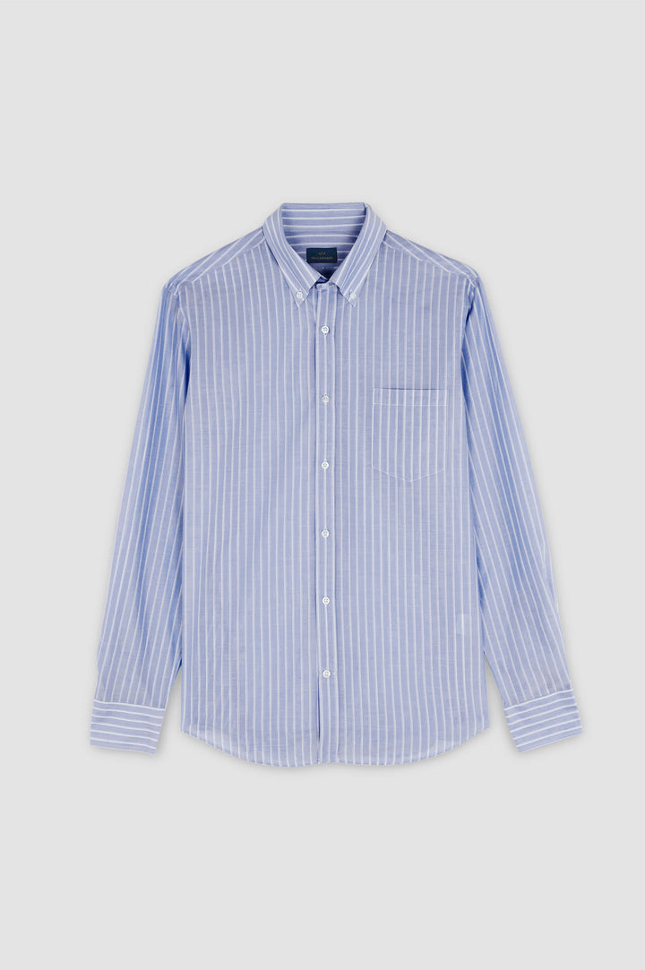 Paul & Shark Cotton Summer Breeze Shirt | Light Blue