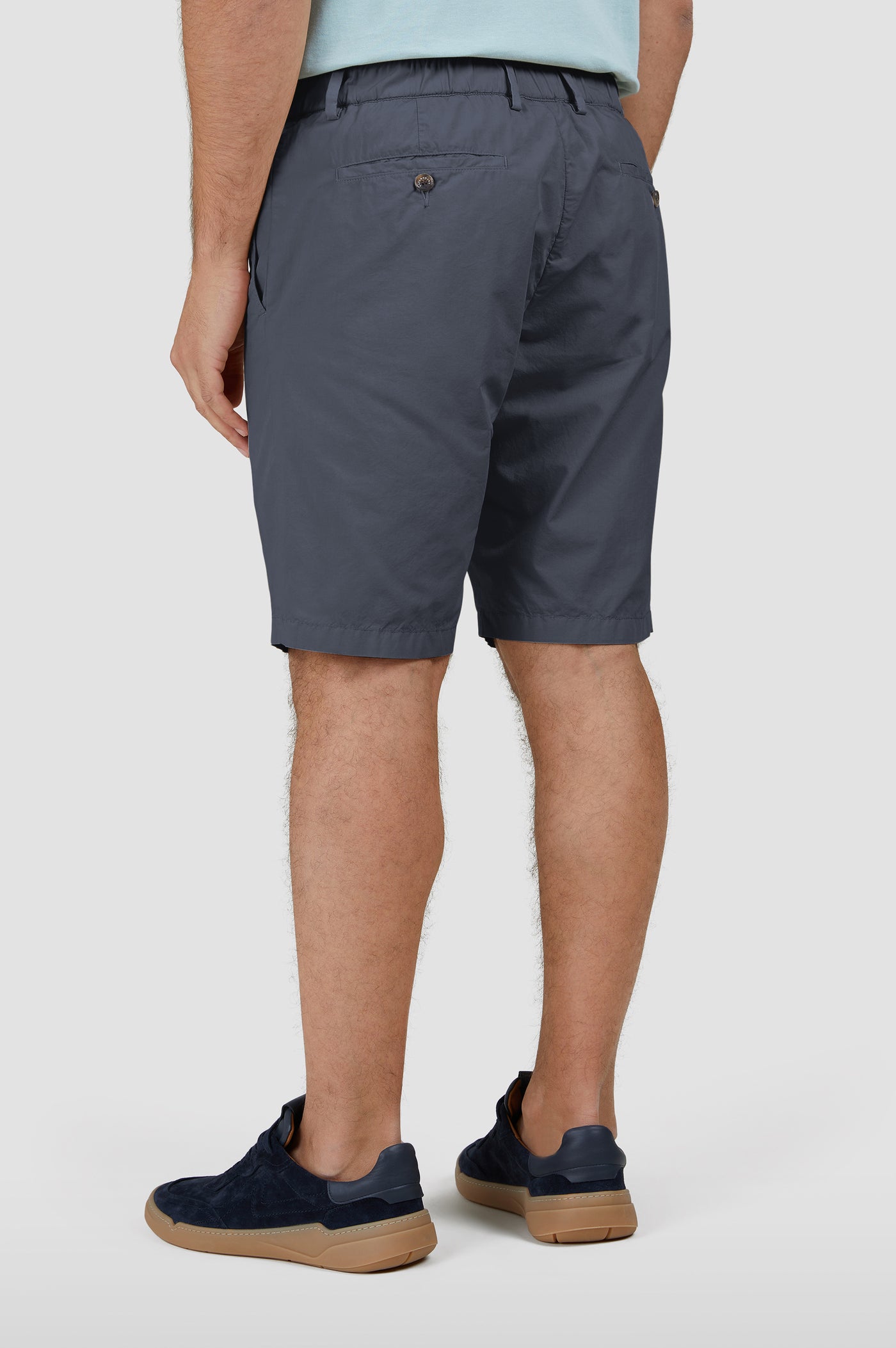 Paul & Shark Ultralight Popeline Cotton Bermuda | Navy