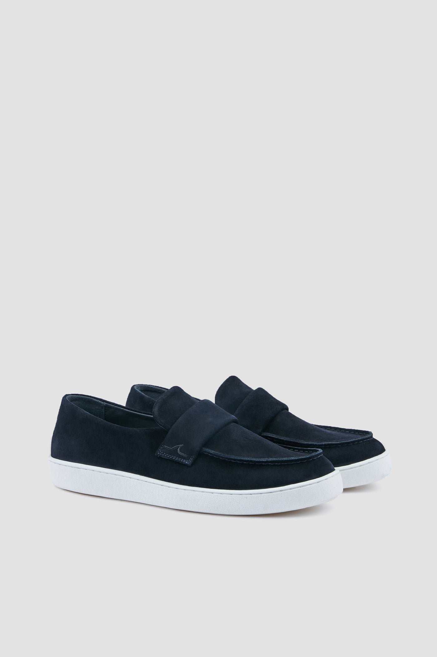 Paul & Shark Suede Loafers | Navy