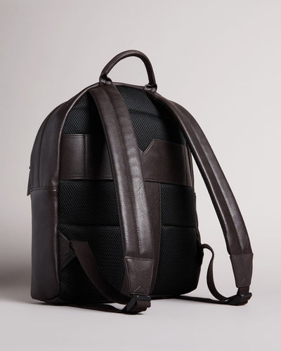 Ted Baker Esentle Striped PU Backpack | Brown Chocolate