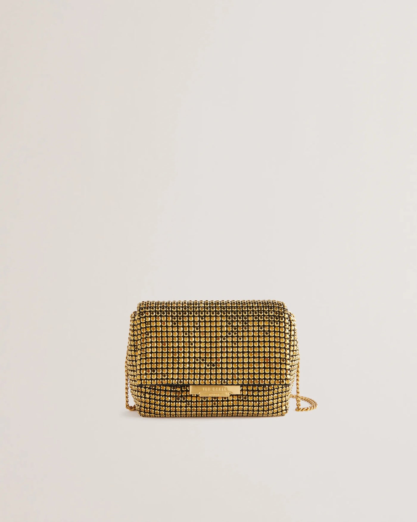 Ted Baker Gliters Crystal Mini Cross Body Bag | Gold