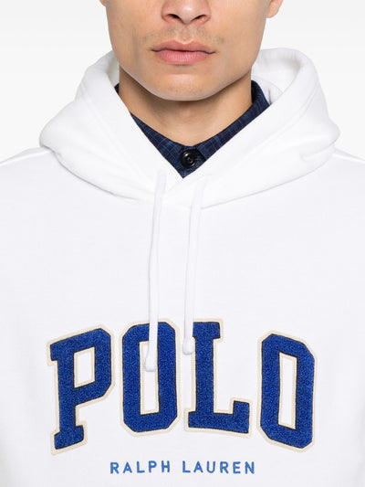 Ralph Lauren Hoodie with Letters | White