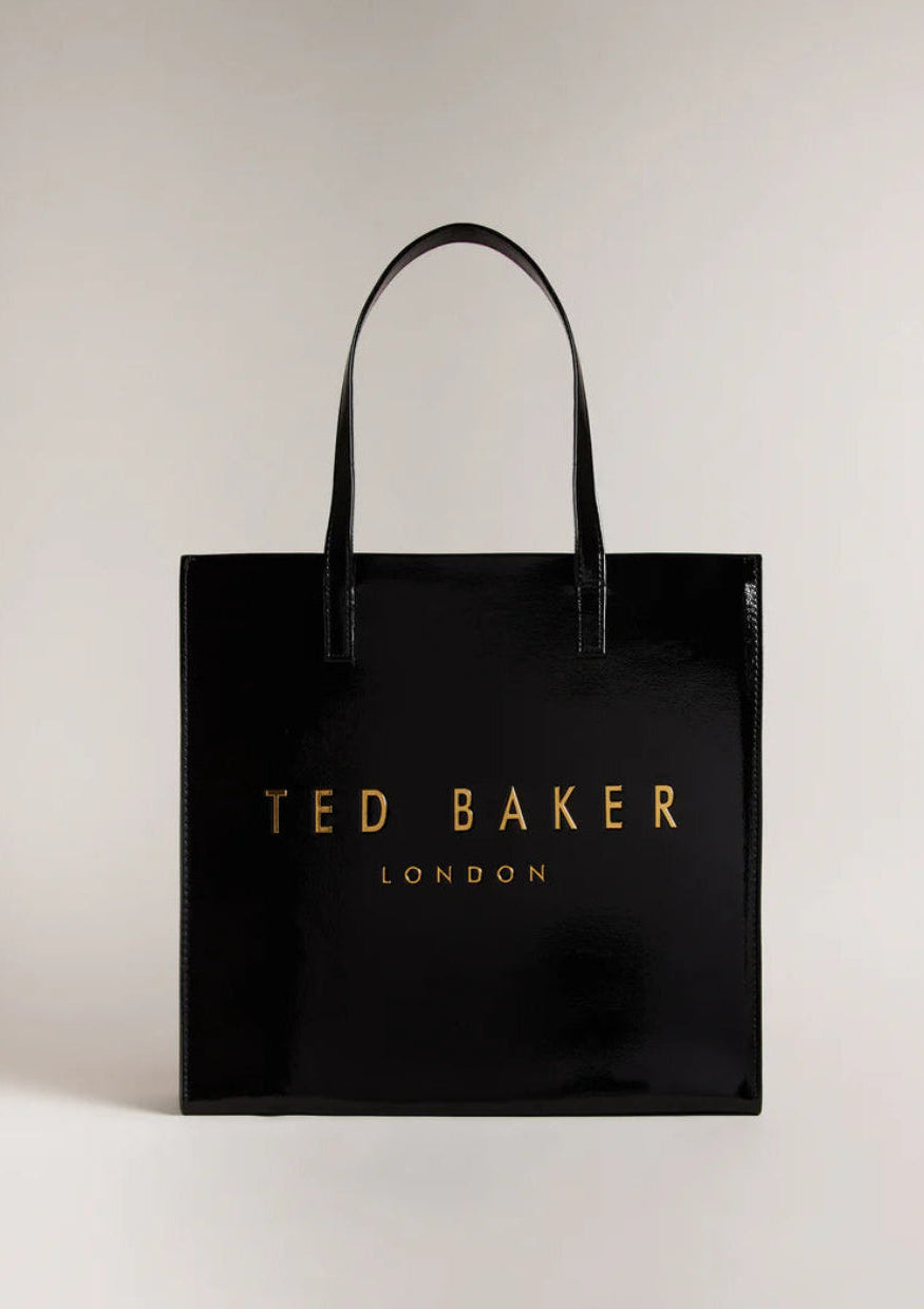 Ted Baker Crinkon Large Crinkle Texture Icon Bag | Black