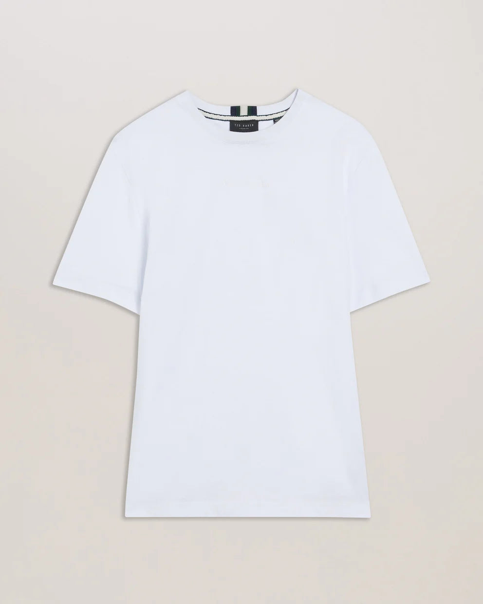 Ted Baker Wiskin Branded Regular Fit T-Shirt | White