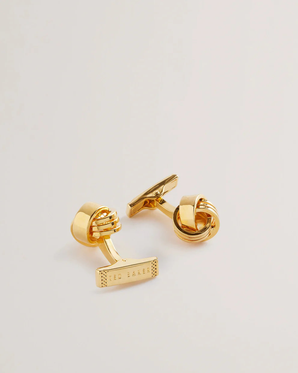 Ted Baker Knotted Cufflinks | Gold