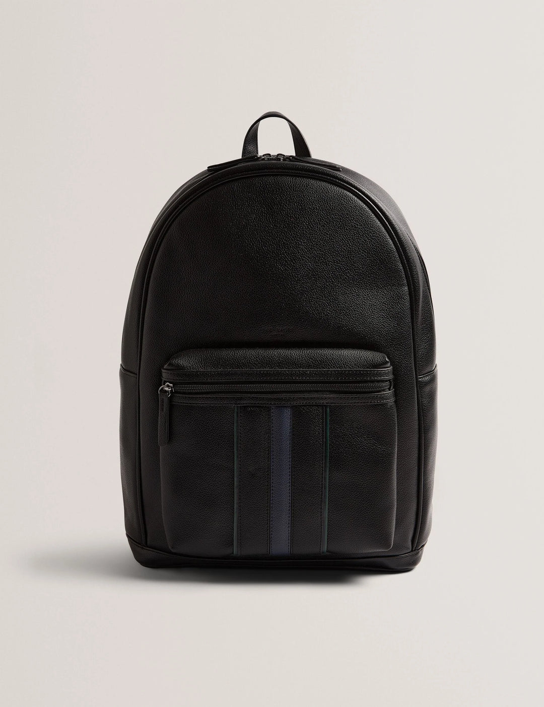 Ted Baker Keviin Striped PU Backpack | Black