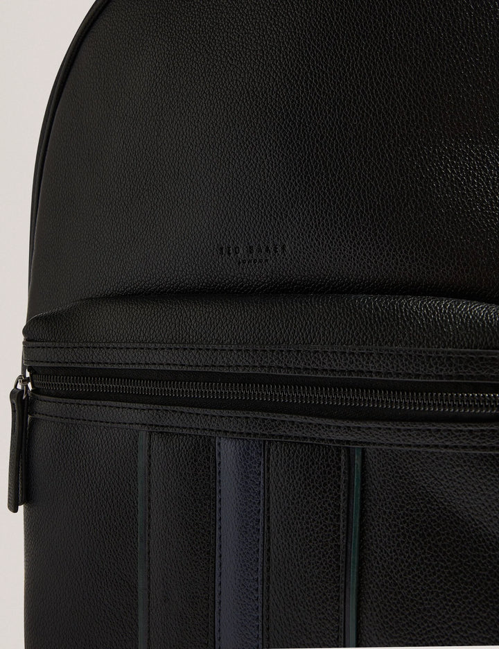 Ted Baker Keviin Stripe Backpack | Black