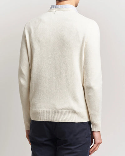 Ralph Lauren Wool and Cotton Pullover | Andover Cream