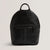 Ted Baker Waynor Check Panel Faux Leather Backpack | Black
