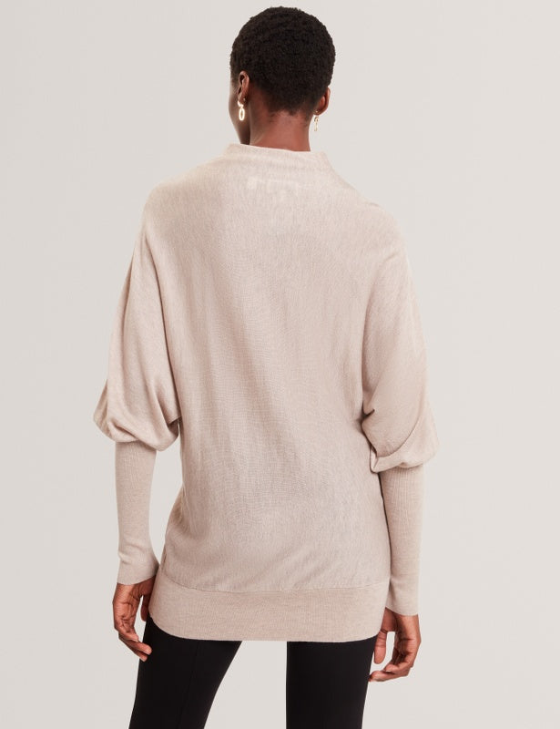 Ted Baker Jeania Funnel Neck Jumper | Taupe