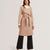 Ted Baker Rose Midi Length Belted Wool Wrap Coat | Camel