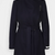 Ted Baker Rosess Short Belted Wool Wrap Coat | Navy