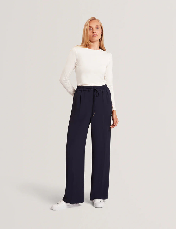 Ted Baker Arania Long Sleeve Fitted Jersey | Ivory