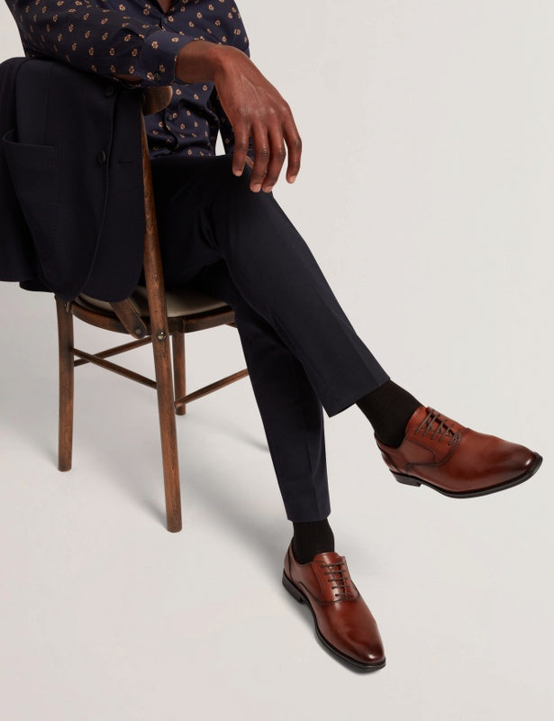 Ted Baker Wylden Brogue Shoes | Tan