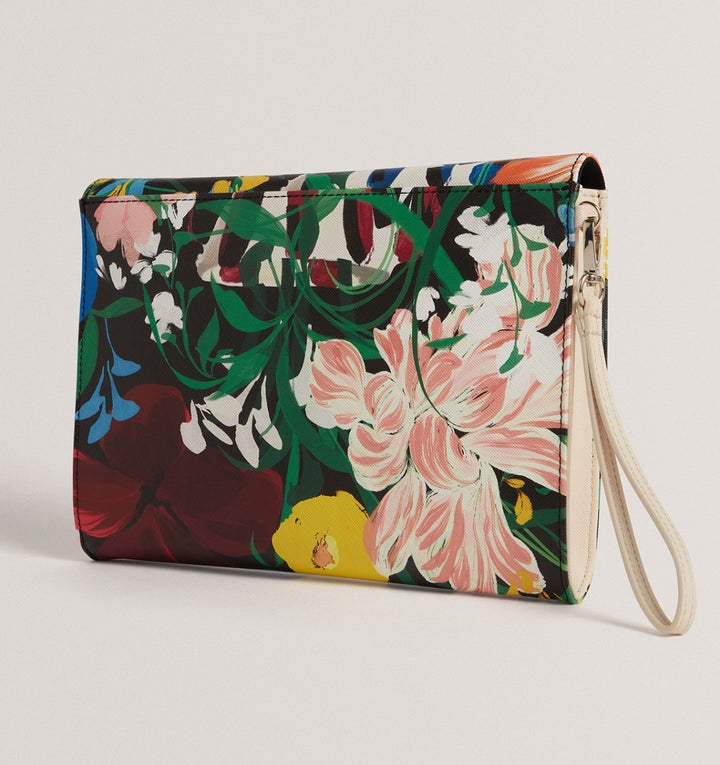Ted Baker Bouioni Floral Bouquet Printed Envelope Pouch | Multicolor