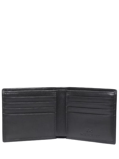 Paul & Shark Leather Billfold Wallet | Black