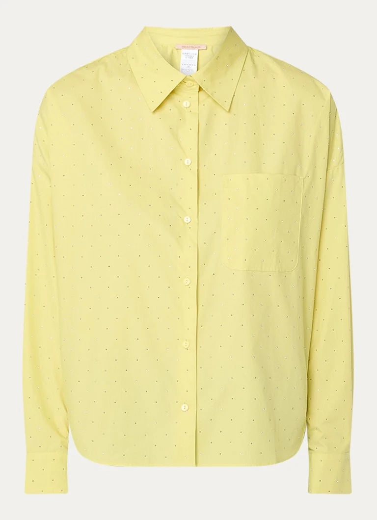 PennyBlack Oversized Rhinestone Shirt | Lime