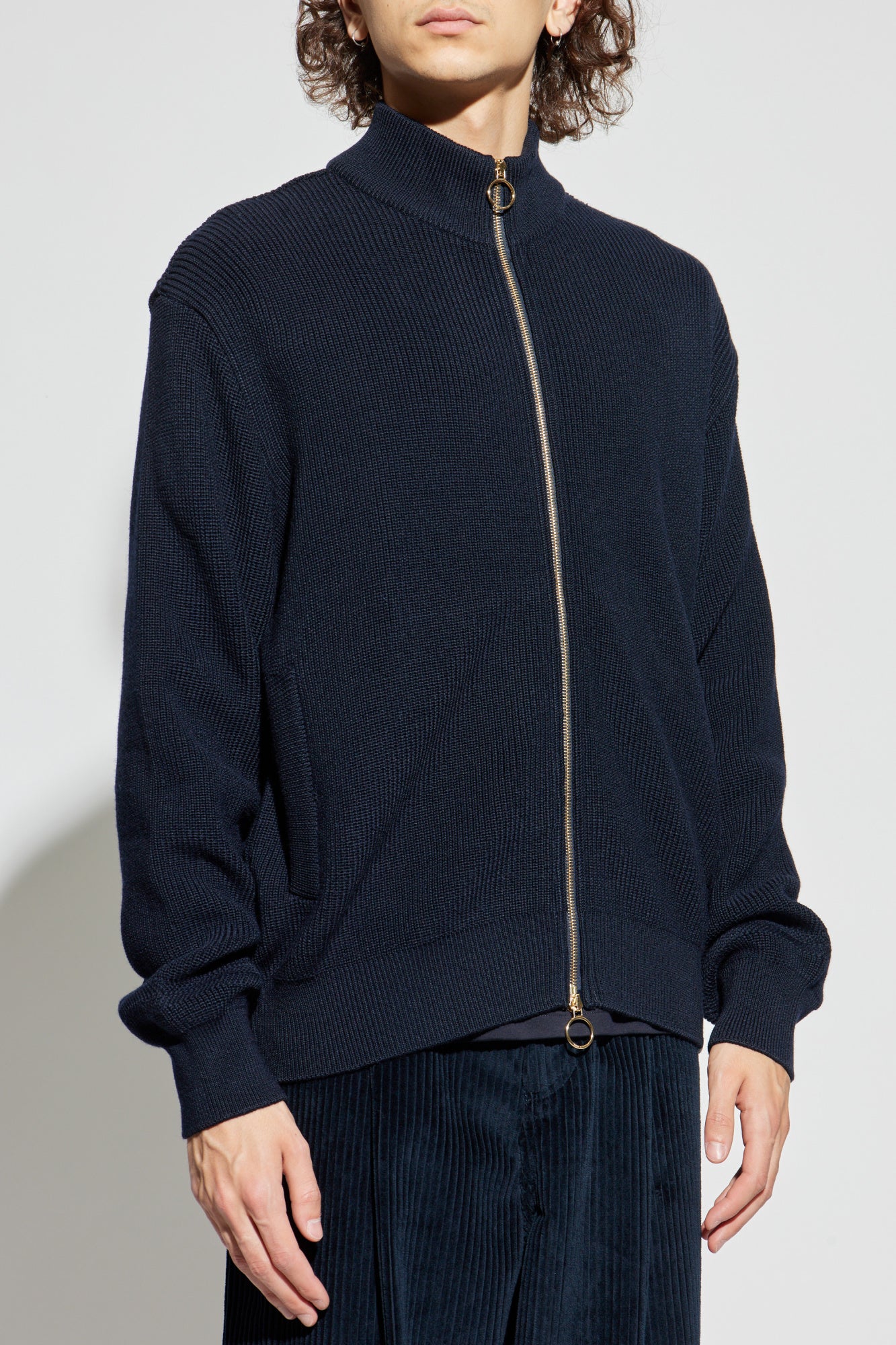 Paul & Shark Tech Wool Cardigan | Navy