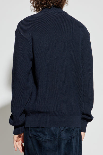 Paul & Shark Tech Wool Cardigan | Navy