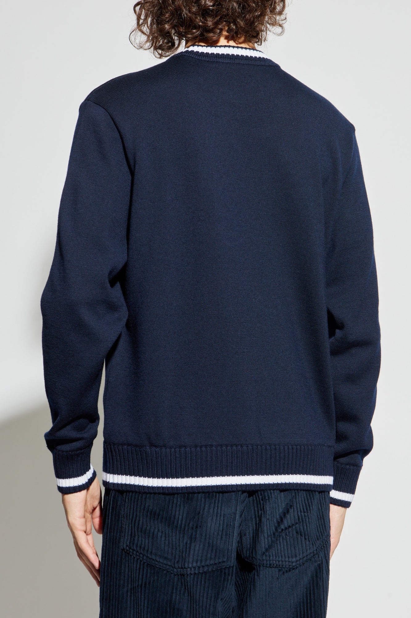 Paul & Shark Cool Touch Wool Crewneck | Navy