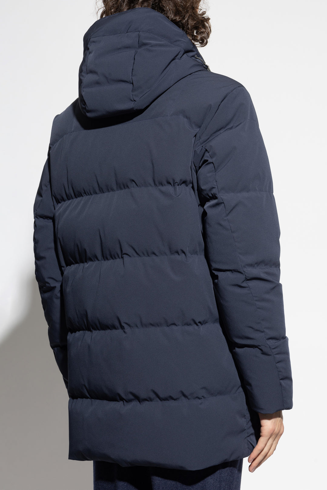 Paul & Shark Re-shark Typhoon Stretch Re-Goose Down Parka | Navy