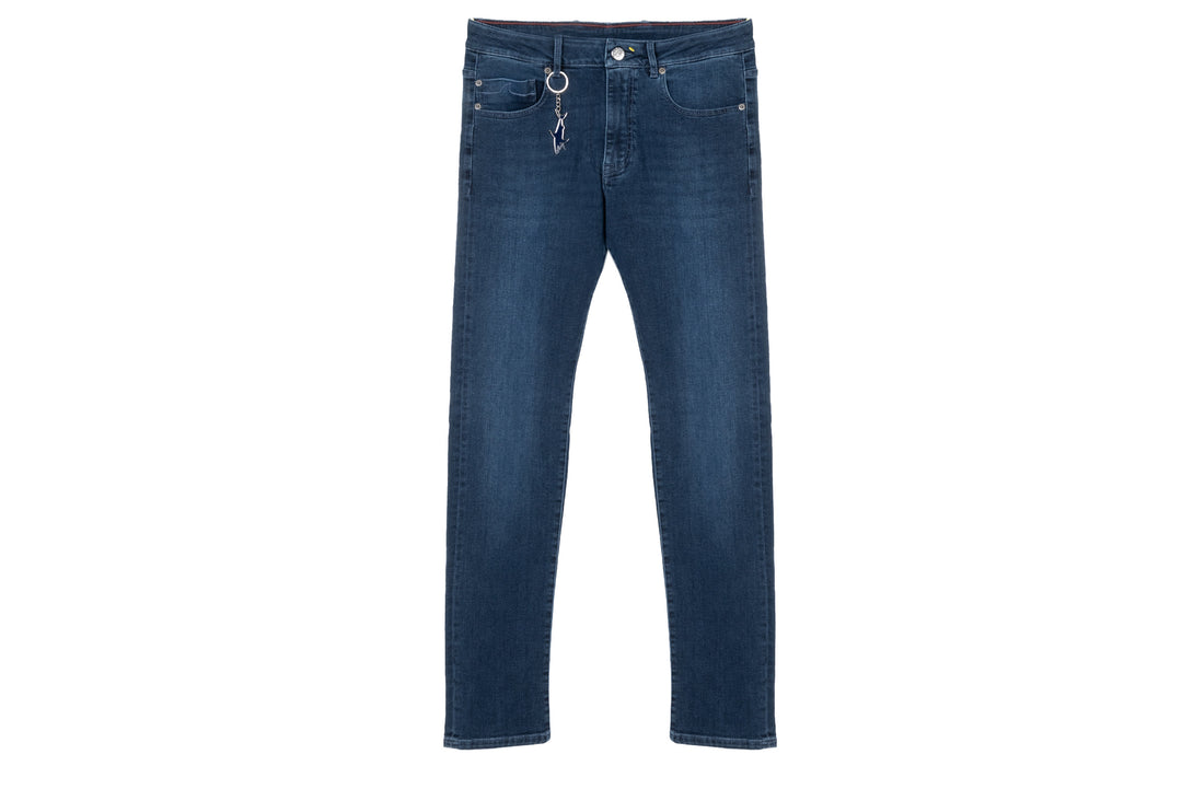 Paul & Shark Comfort Rivet Stretch Denim | Navy