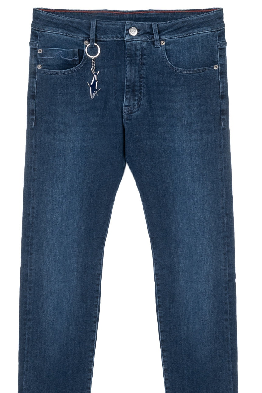 Paul & Shark Comfort Rivet Stretch Denim | Navy