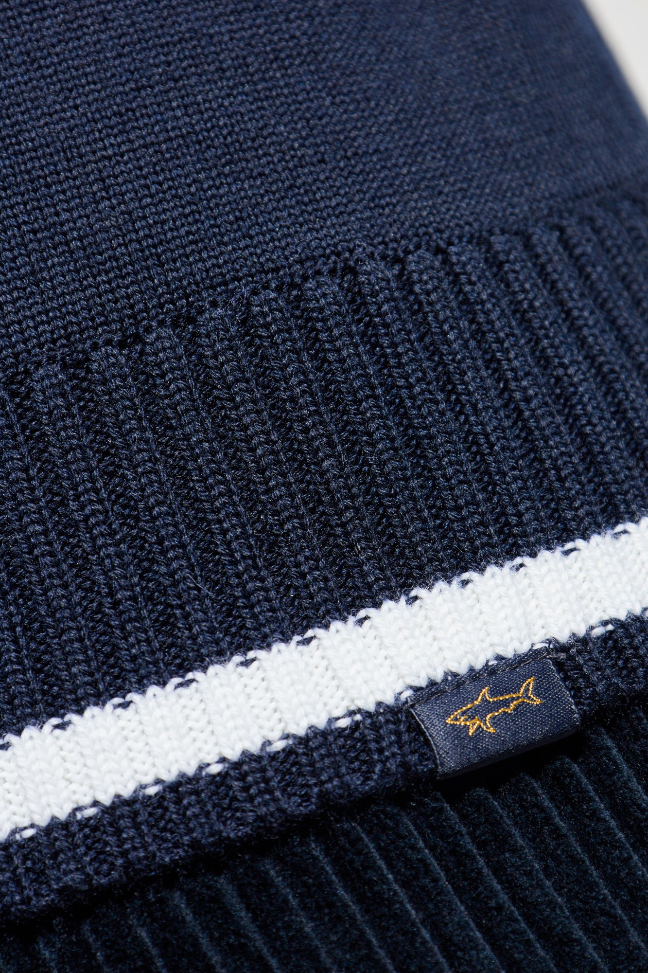 Paul & Shark Cool Touch Wool Crewneck | Navy