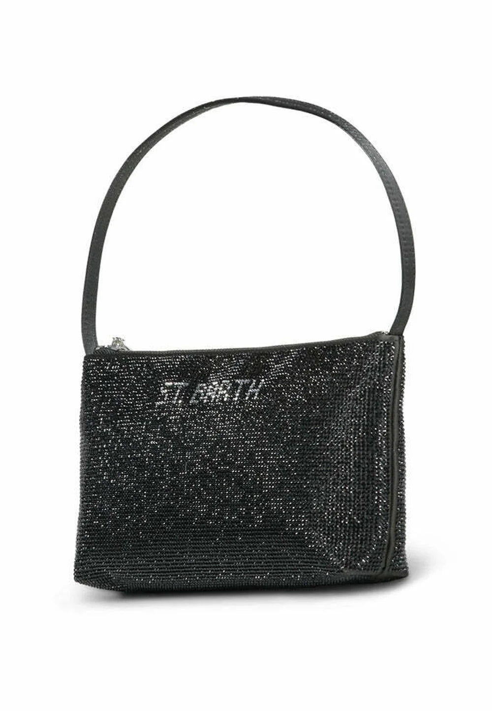 MC2 Saint Barth Mini Bag with Rhinestones | Strass Black