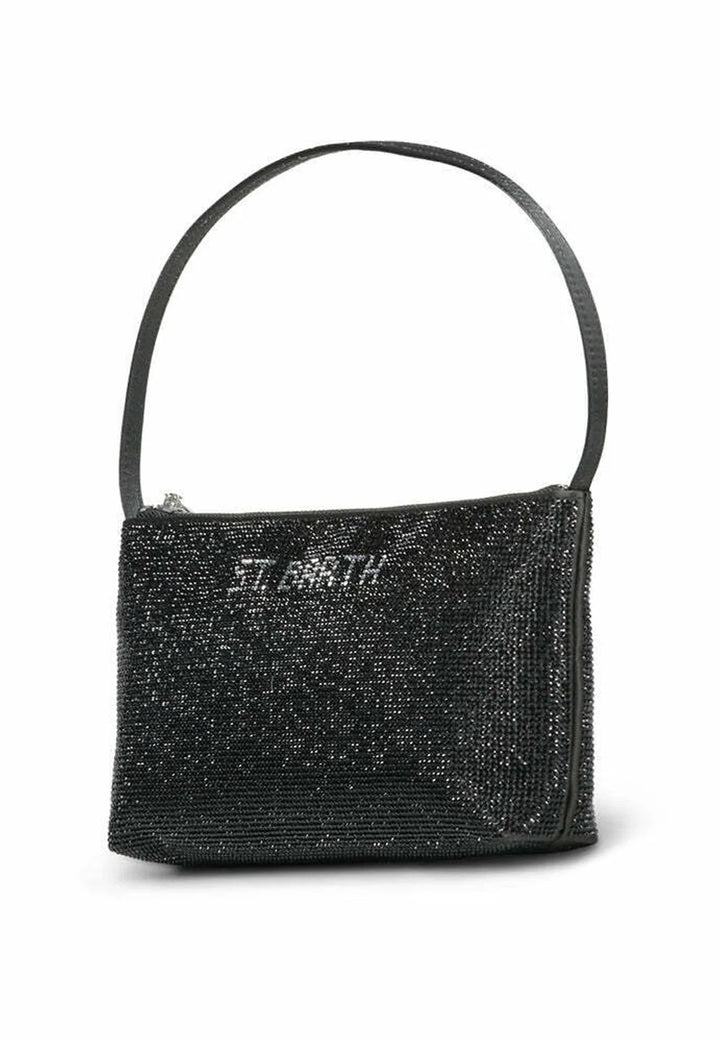 MC2 Saint Barth Mini Bag with Rhinestones | Strass Black