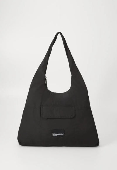Karl Lagerfeld Nylon Utility Shopper Bag | Black