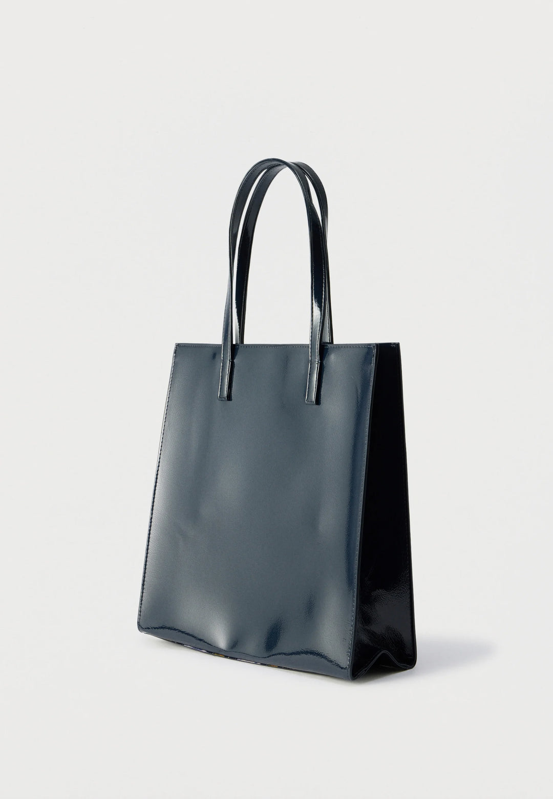 Ted Baker Camryyn Large Printed Crinkle Icon Bag | Navy