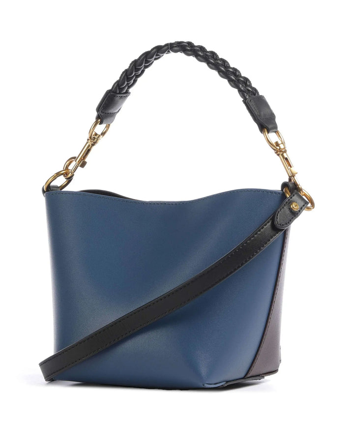 Ted Baker Wynola Woven Handle Colourblock Small Bag | Wine