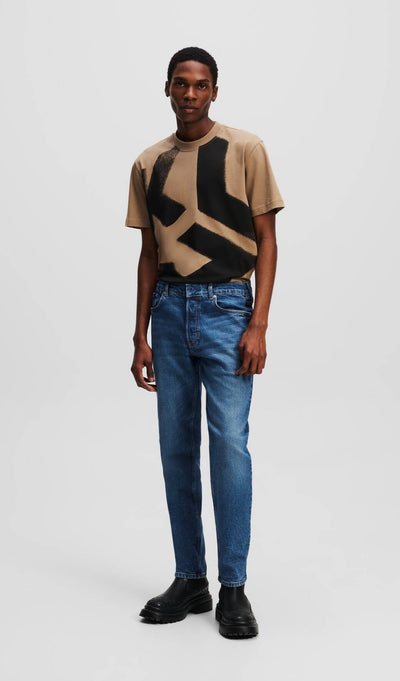 Karl Lagerfeld Tapered Jeans | Washed Blue