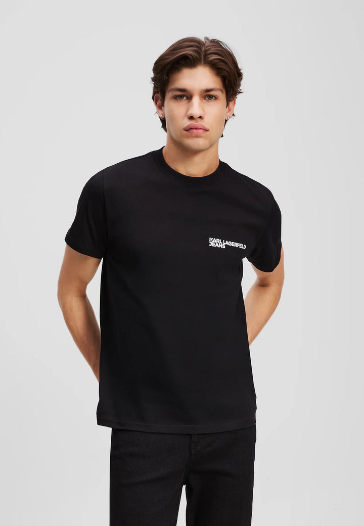 Karl Lagerfeld Slim Fit Men's T-shirt | Black