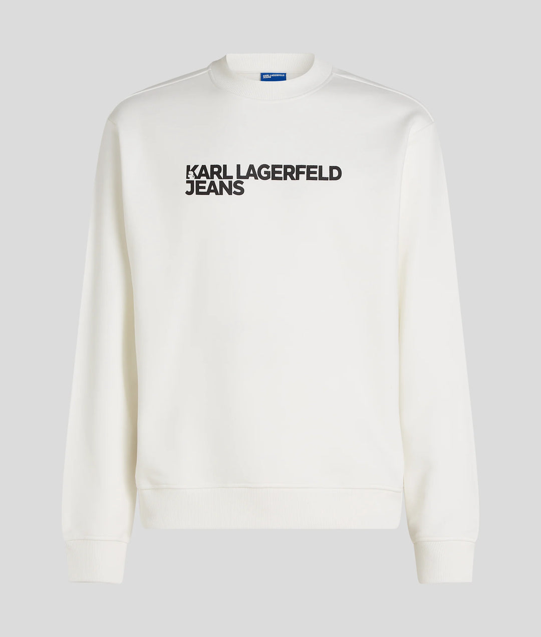 Karl Lagerfeld Logo Regular Sweatshirt | White